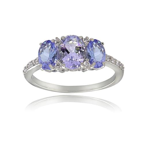 Angelina Jewelry Shop Fashion Women Pink & White Topaz Gemstone Silver Ring 7 Angelina Jewelry Shop Fashion Women Pink & White Topaz Gemstone Silver Ring 7